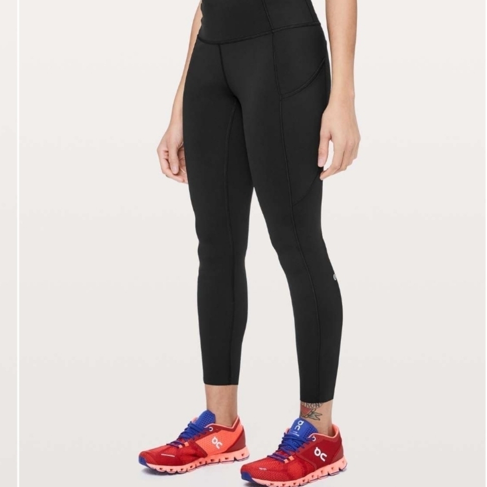Lululemon Fast & Free 7/8 Tight II *Non-Reflective Nulux 25" 2
